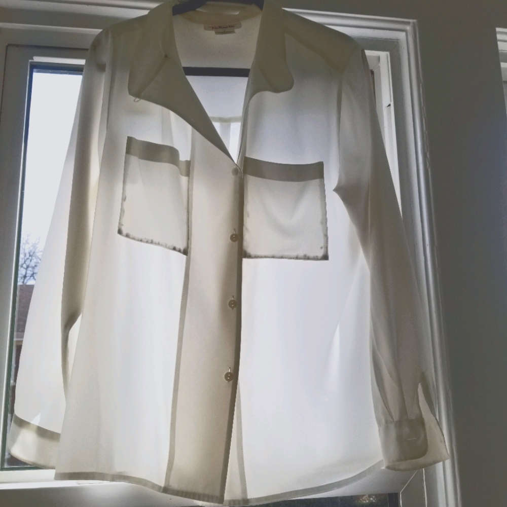 Sheer womens blouse